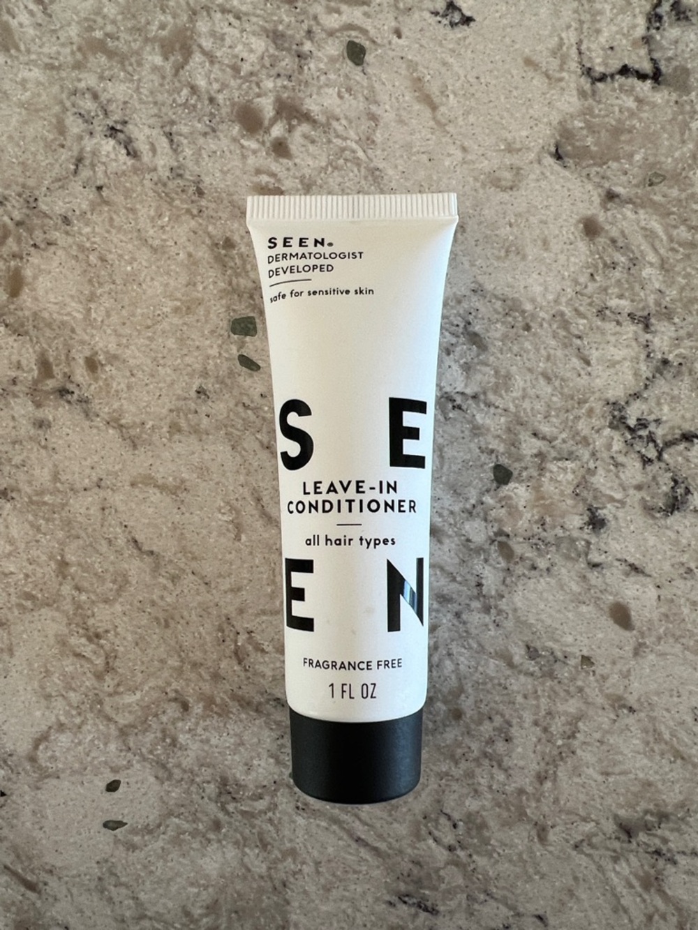 4/$14 SEEN. Leave-In Conditioner, 1 fl oz, Travel Size, New & Sealed